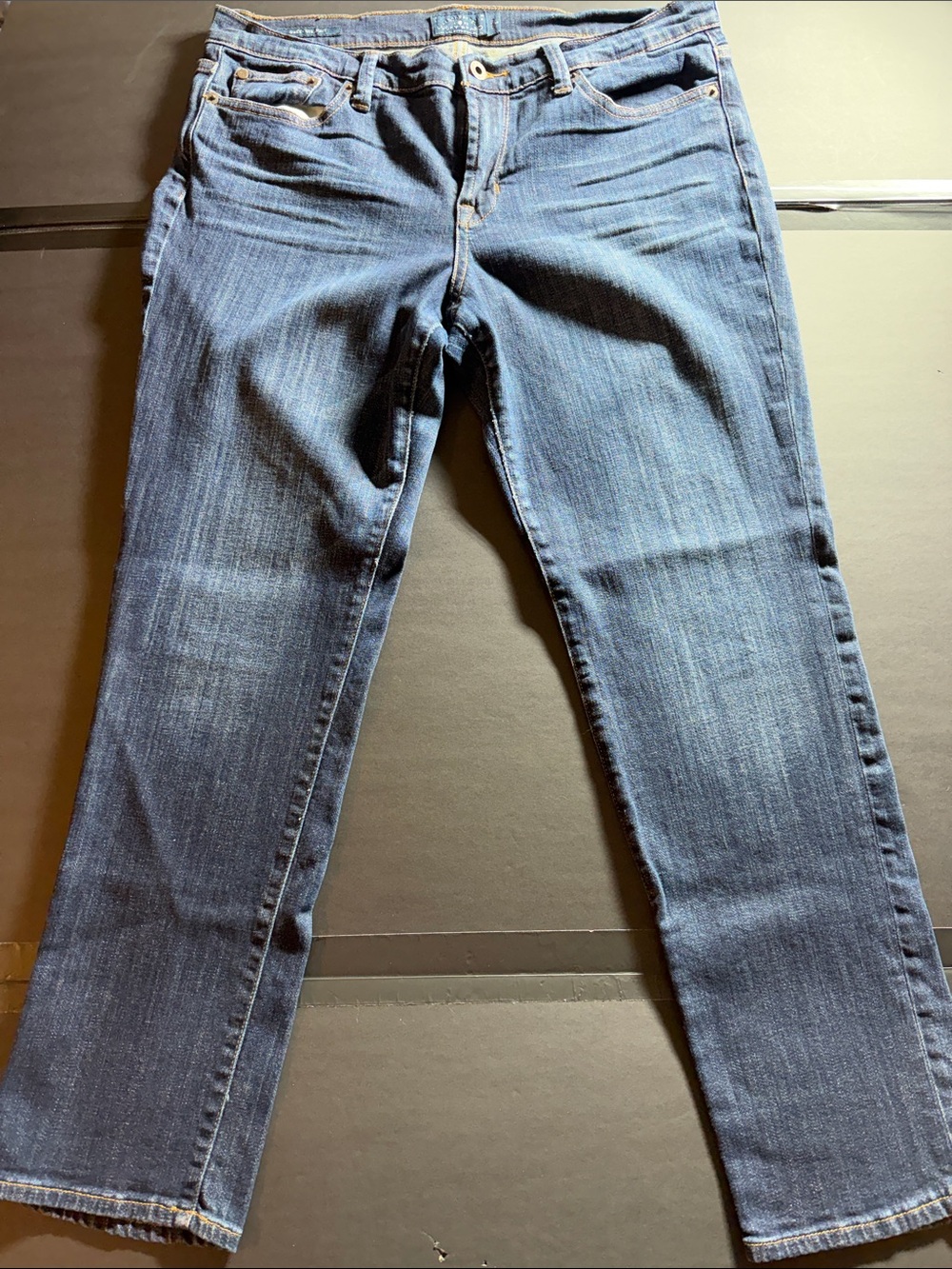 Lucky Brand Sweet Straight Jeans Size 12 / 31 Dark Indigo Wash
